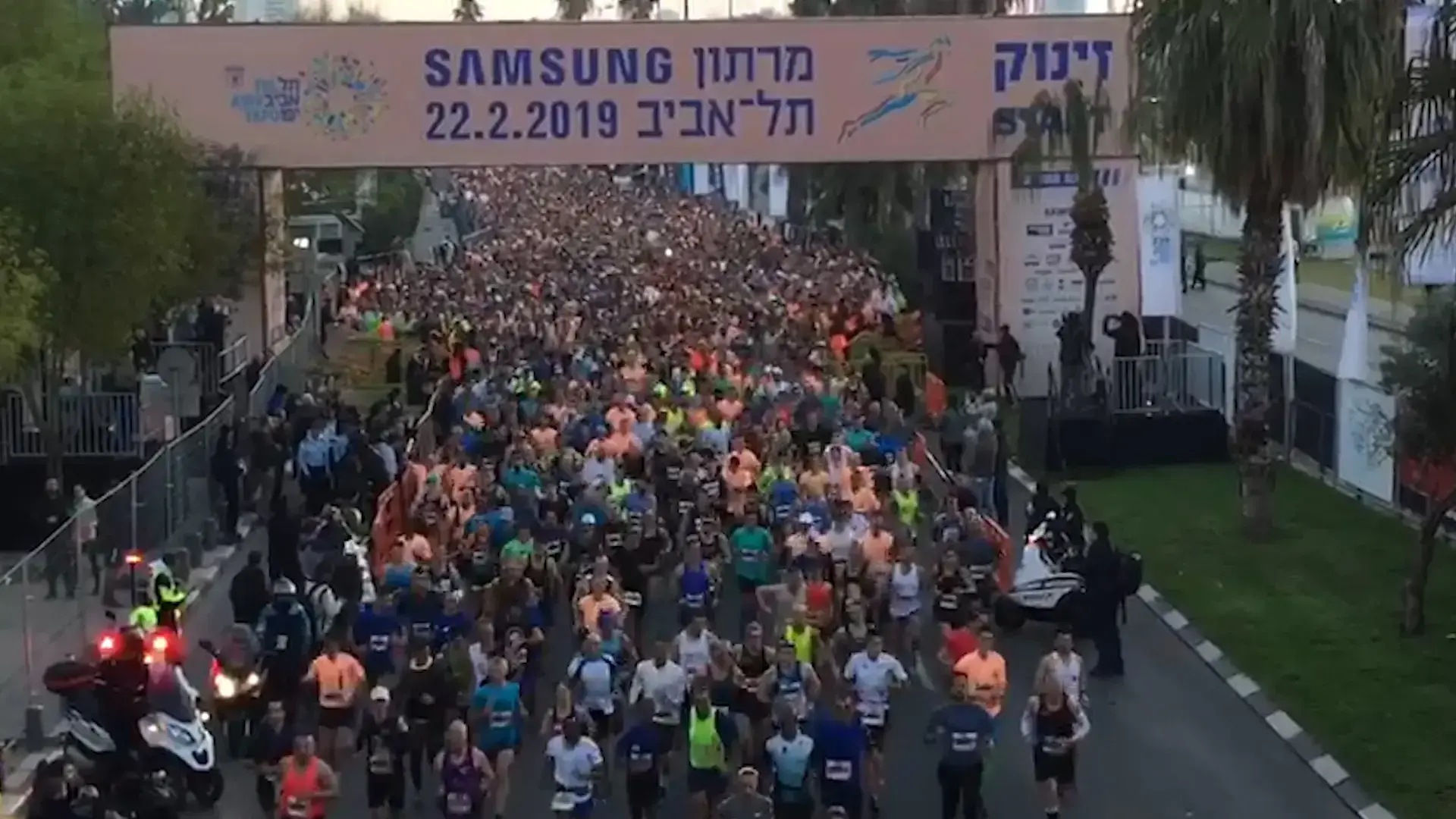 מרתון תל אביב: יותר מ-40 אלף רצו, רחובות רבים נחסמו לתנועה