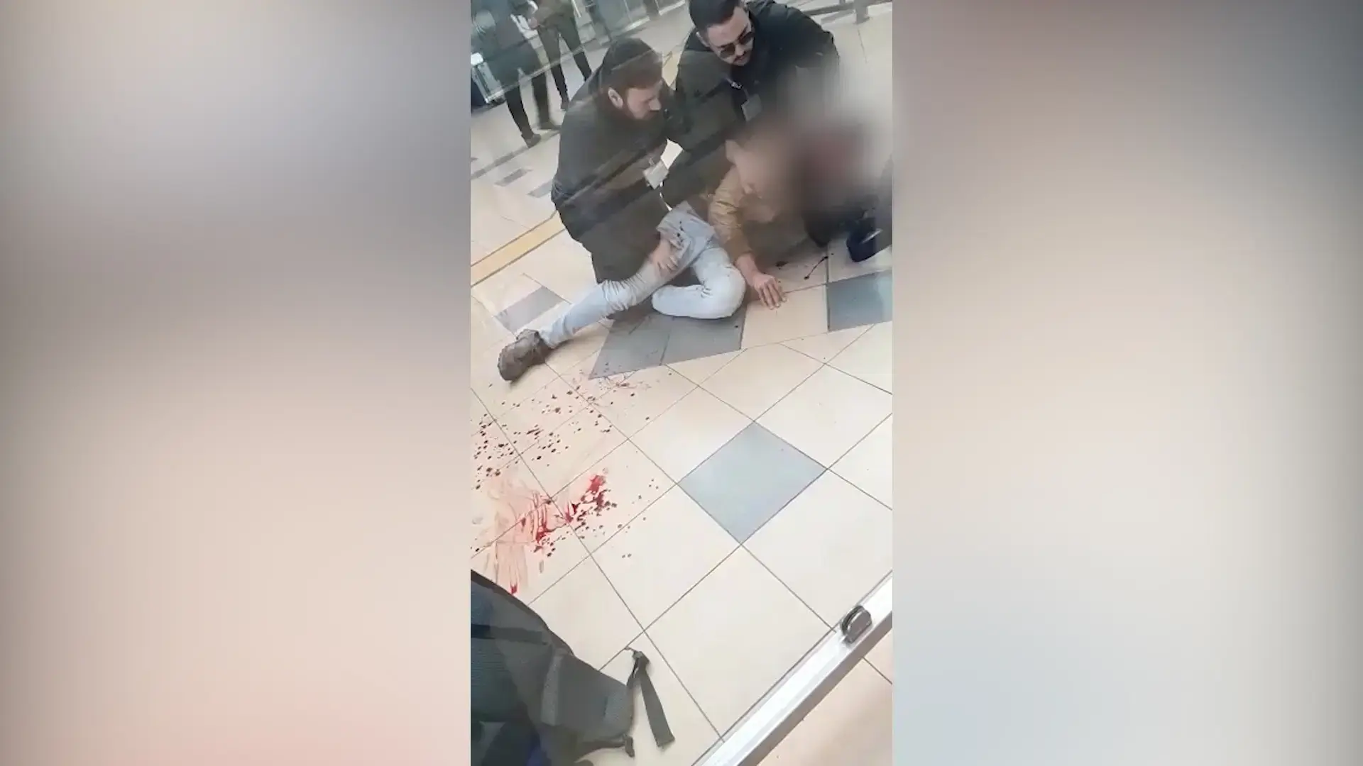 תיעוד: חייל סירב להציג תעודה בכניסה לרכבת - הותקף ועוכב במשטרה
