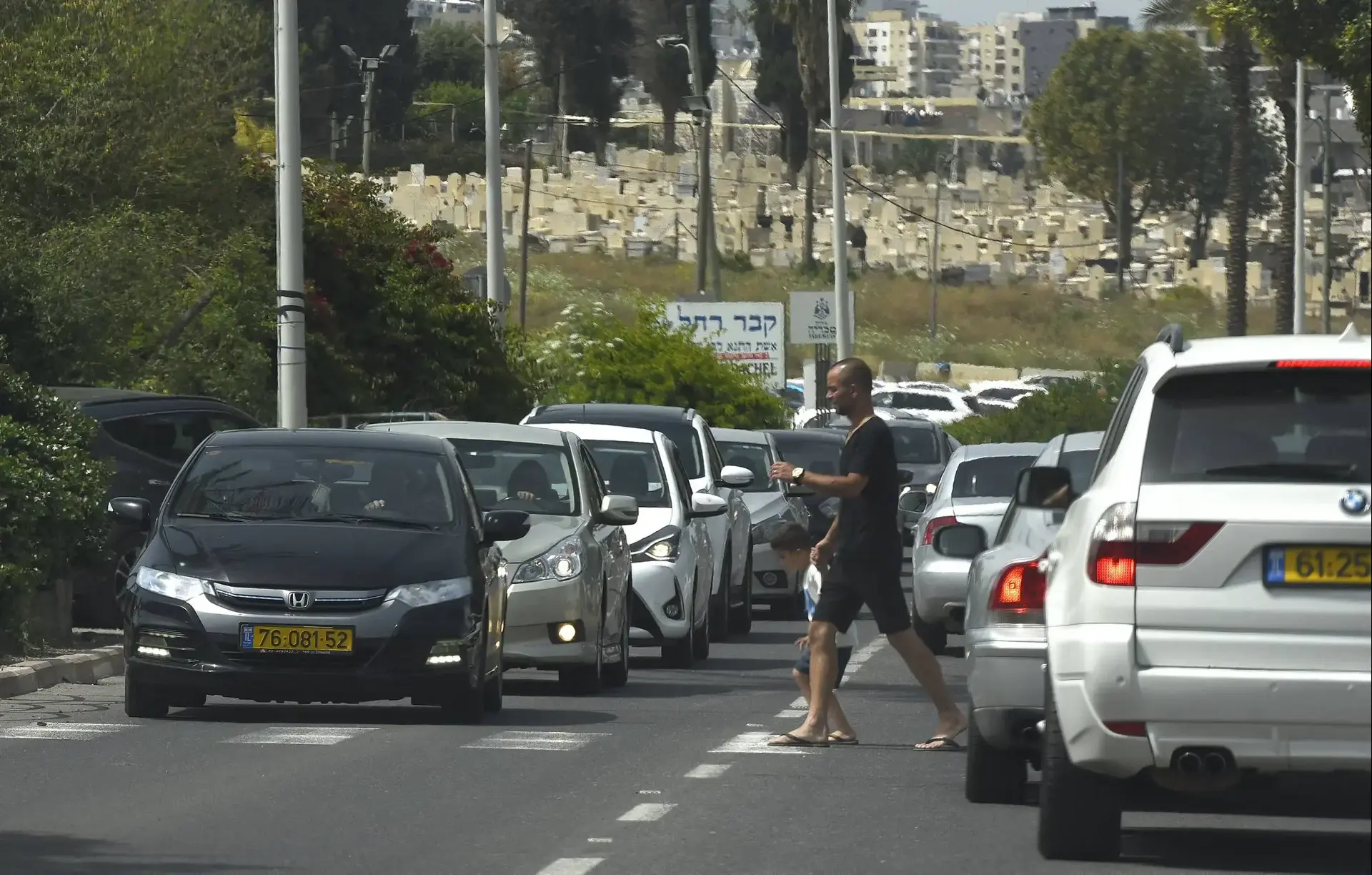 חניונים נסגרו ונהגים פונו: תל אביב בפקקים בגלל גמר האירוויזיון