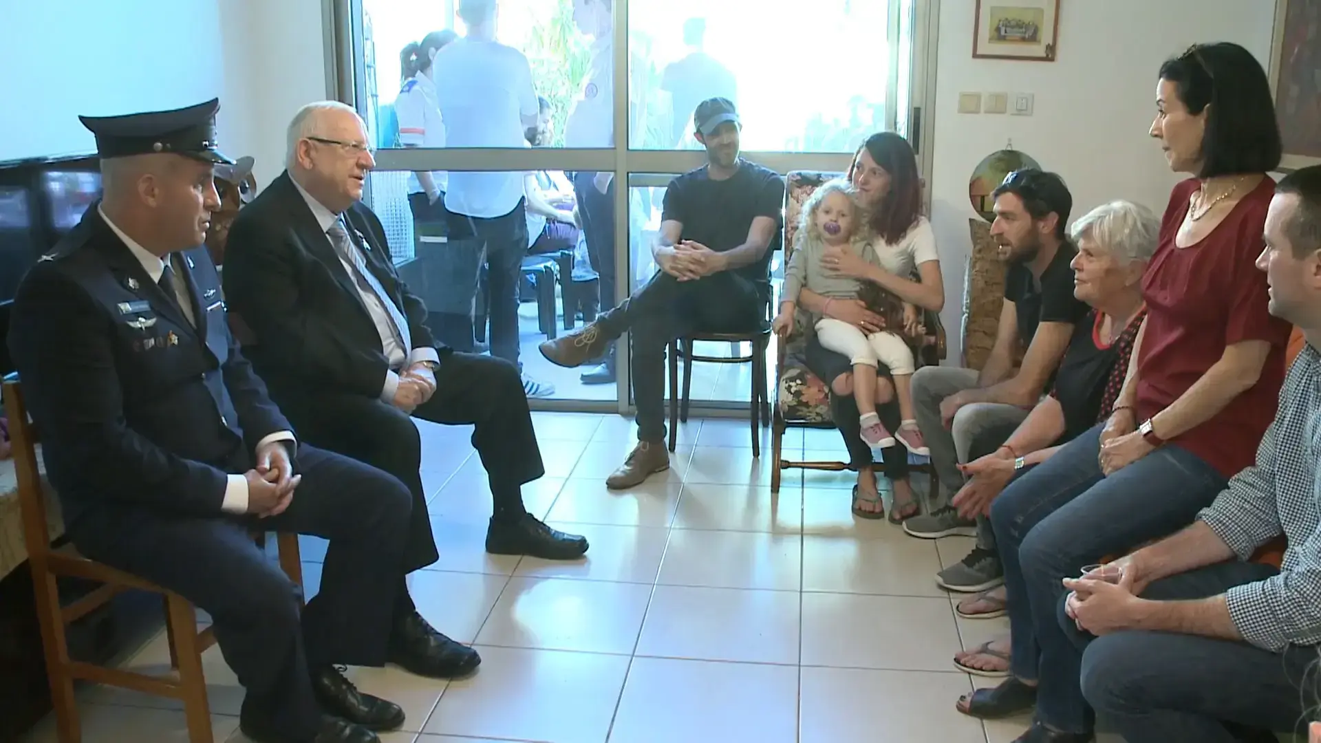 ריבלין ביקר את משפחת ההרוג מטיל הנ"ט: "אל תשכחו אותנו"