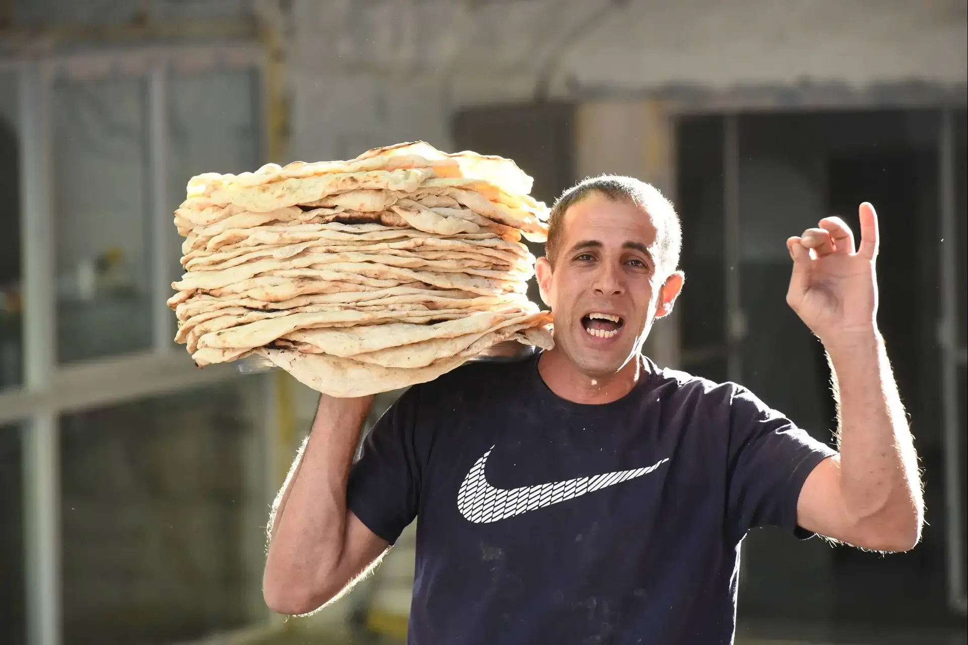 רמאדן כרים: ציון חודש הרמאדן בשוק בכפר קאסם