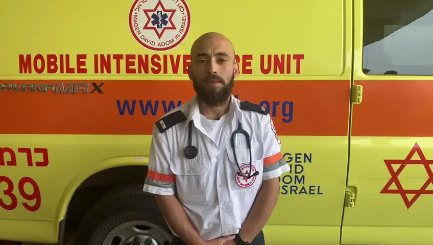 בחזרה מההילולה במירון: רכב התהפך ליד יקנעם, 5 נפצעו קשה-בינוני