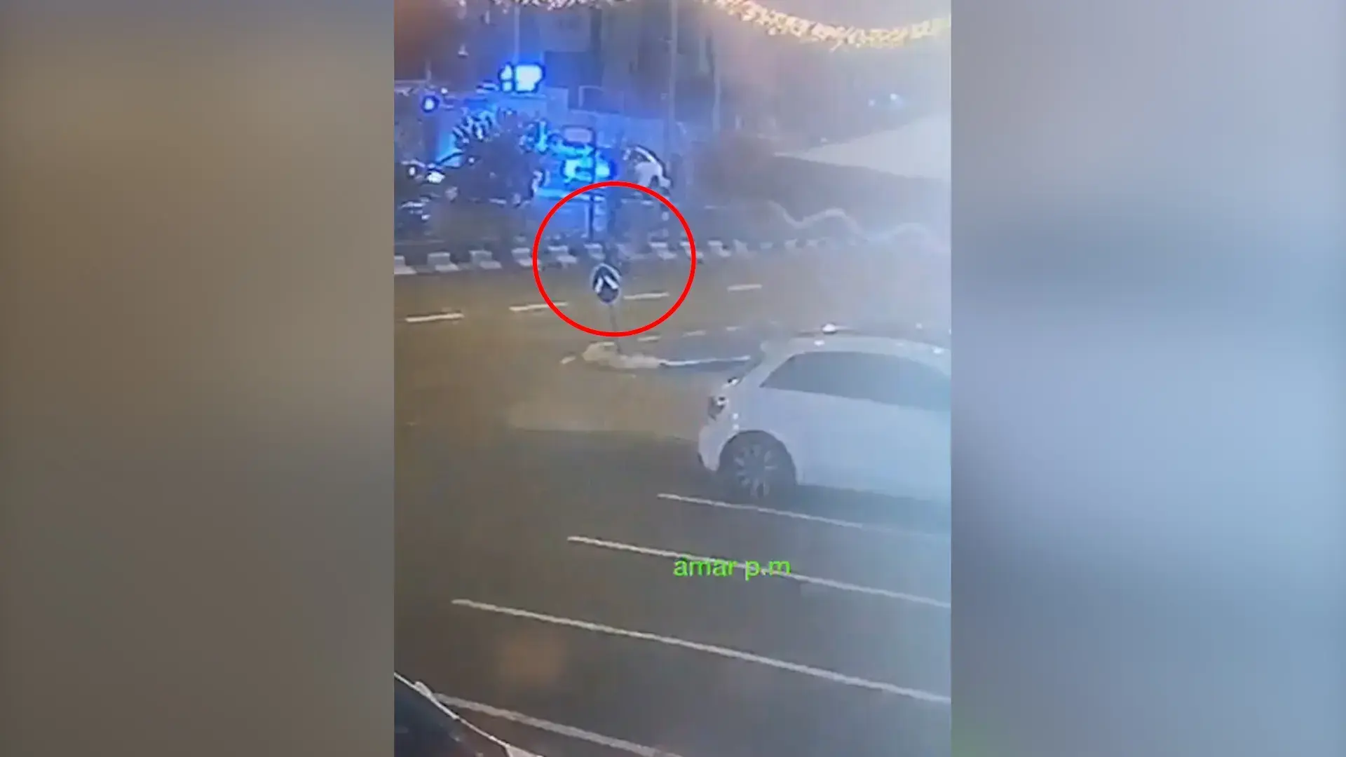 דורס ונמלט: תיעוד מתאונת פגע וברח שבה נפצעה קשה נערה בצפון