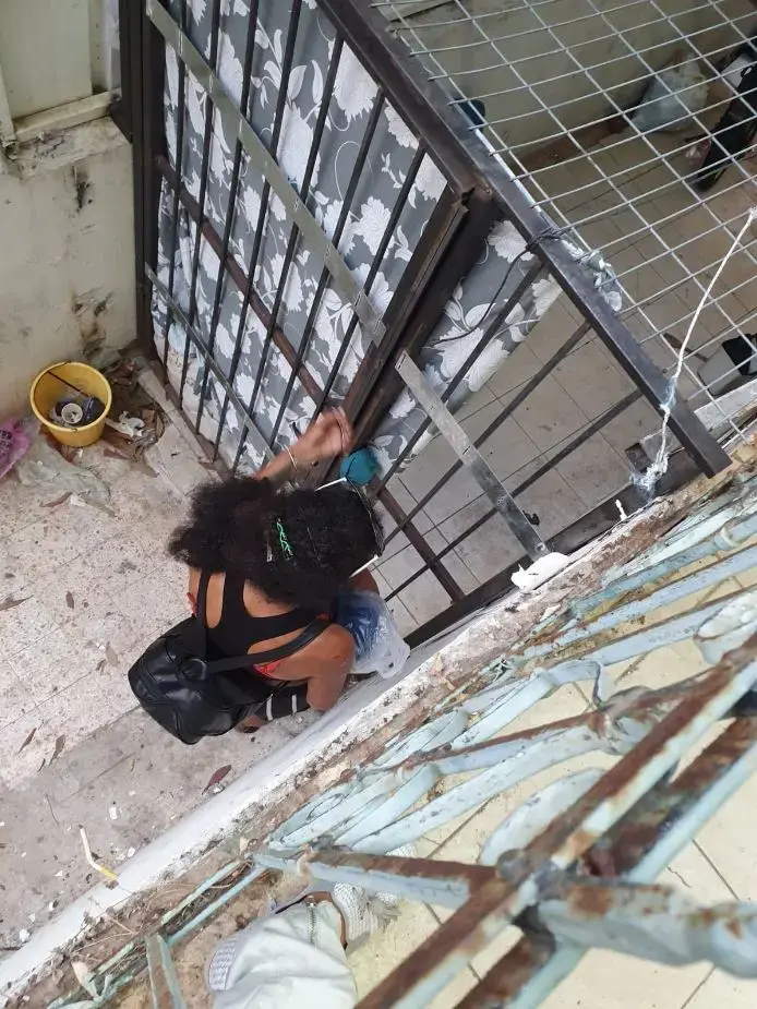 נרקומנים במרפסת: מתחת לדירה החדשה בחיפה - תחנת סמים