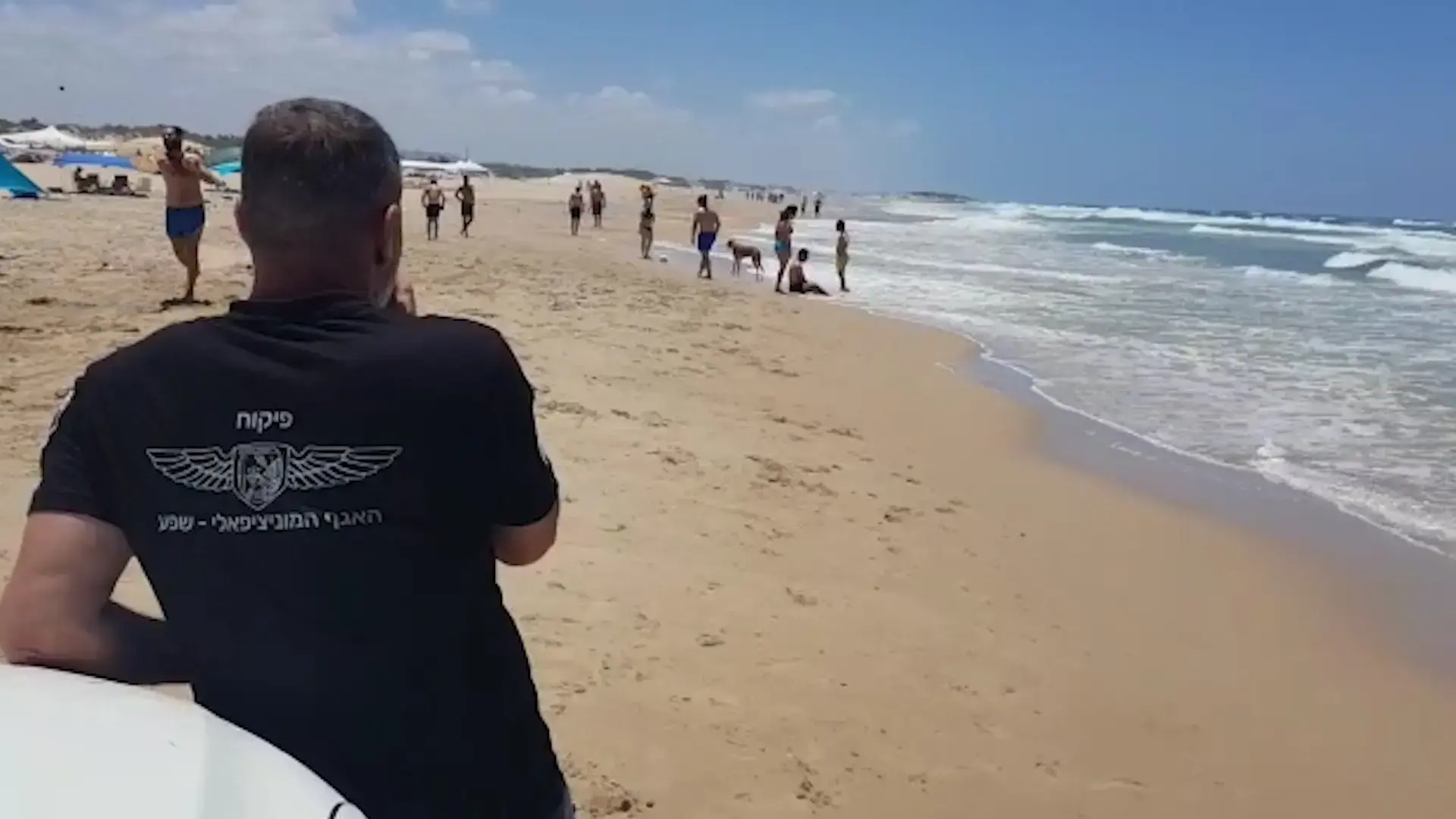 ''לצאת מהמים מיד'': הקריאה החריגה למתרחצים בעקבות הסחף החזק