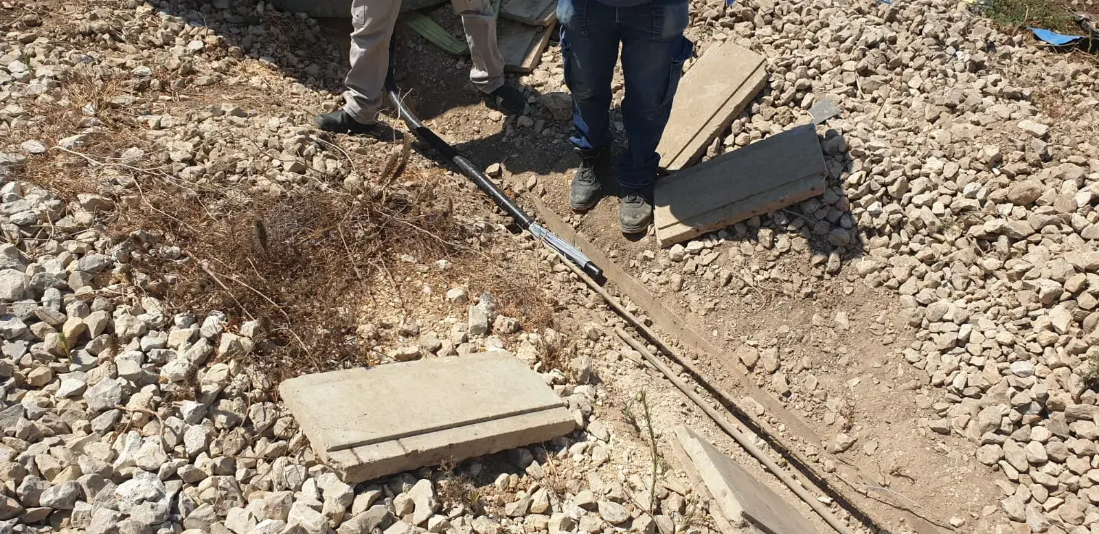 חשש לשיבושים בתנועת הרכבות: אלמונים חיבלו במערכת האיתות ליד לוד