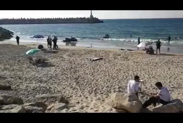 בתום החיפושים: שני צעירים אותרו מול אשקלון לאחר שנפלו מאופנוע ים