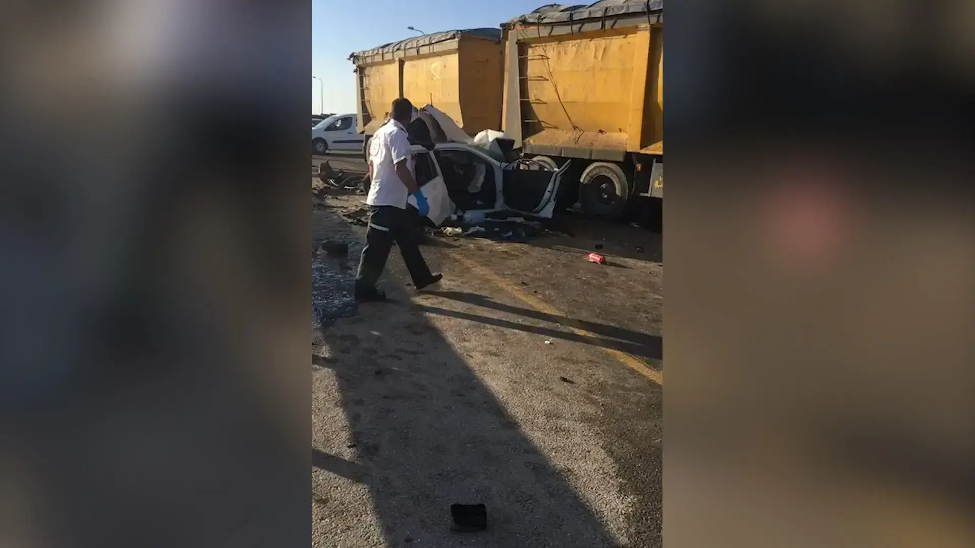 הרוג ושמונה פצועים בתאונה בין כמה כלי רכב בכביש 31 בנגב