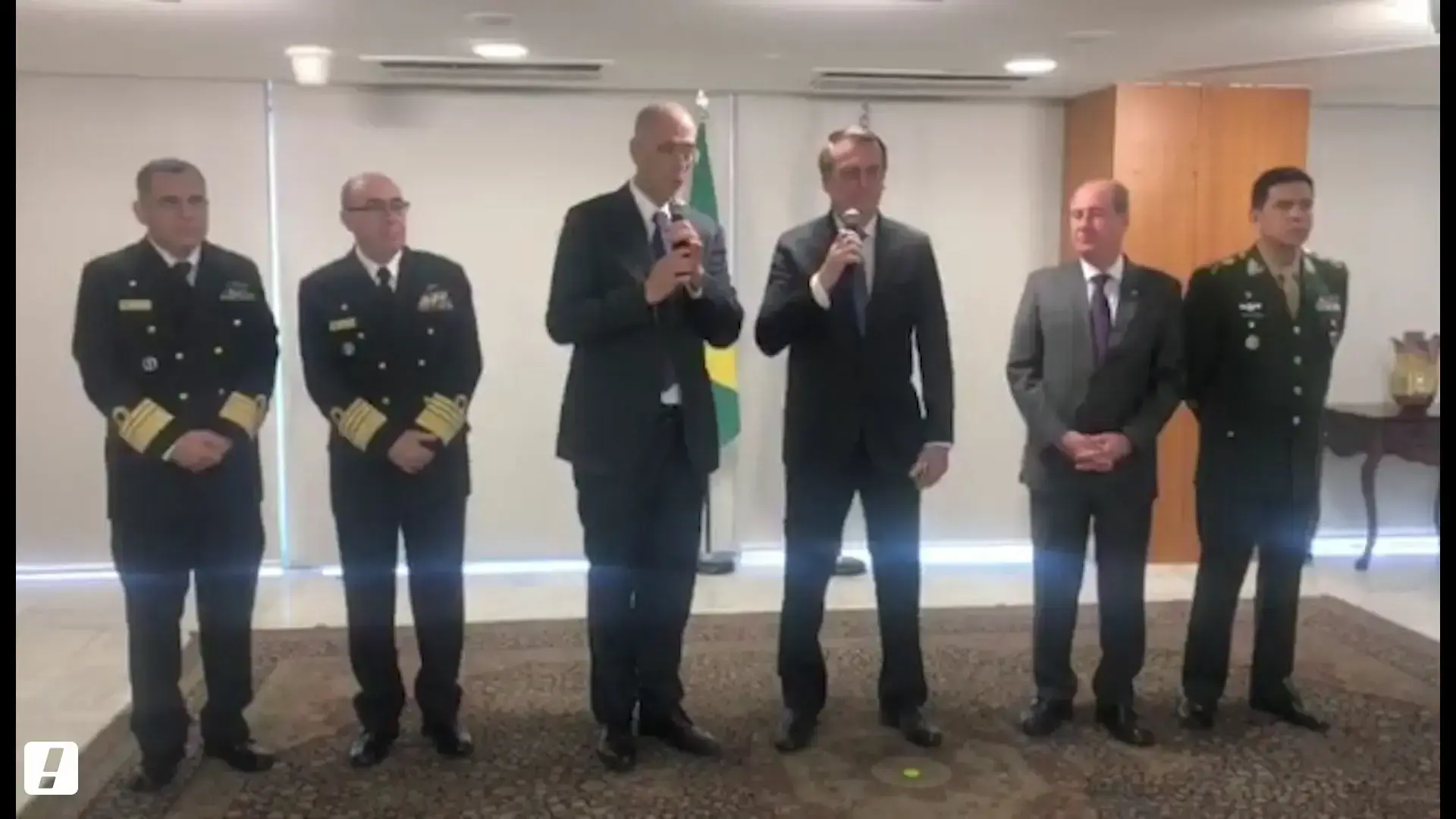 משלחת הכבאים לאמזונס נפגשה עם נשיא ברזיל: "מחזקים את הידידות"