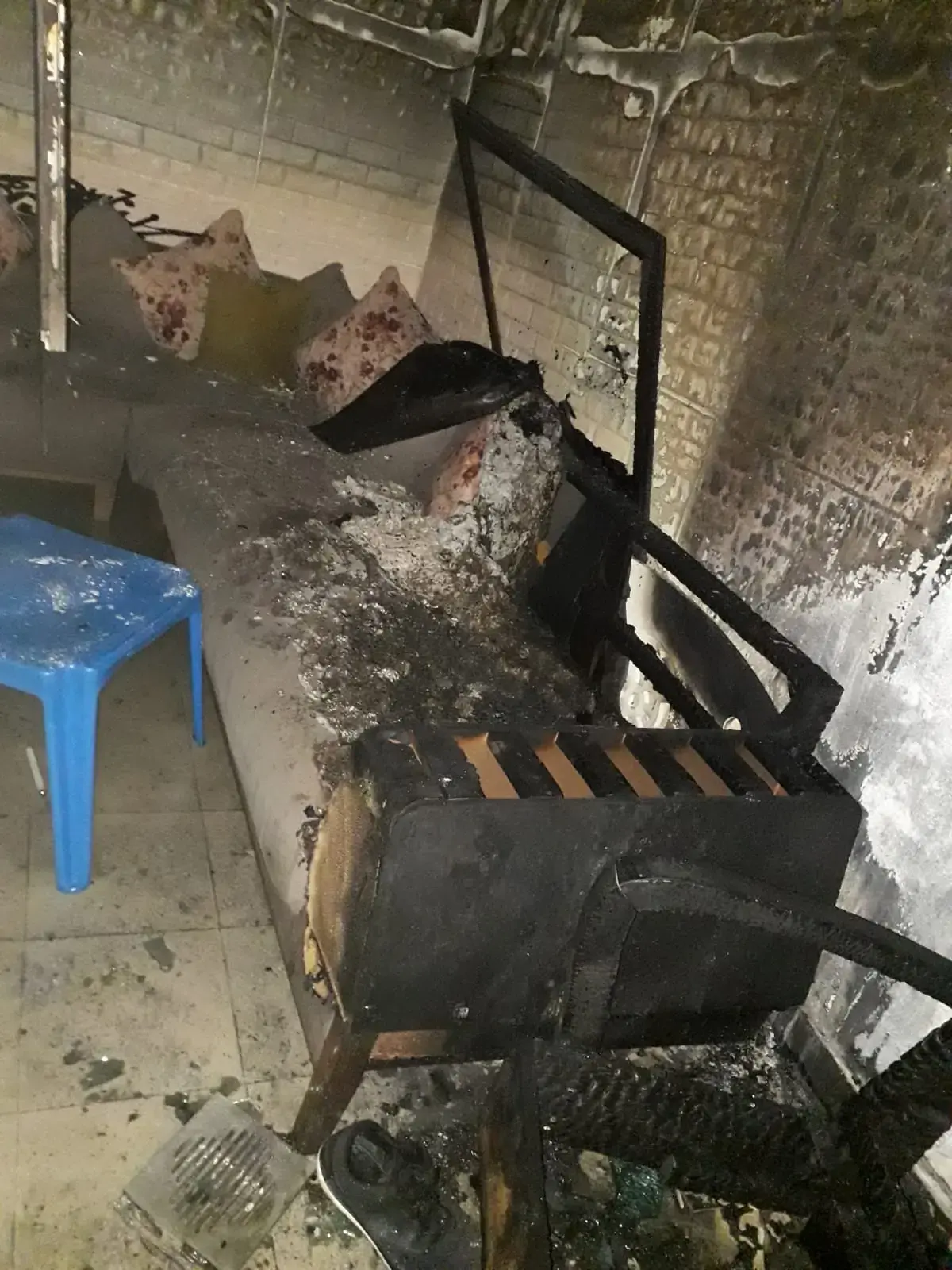 הצתה בירושלים: גבר נכווה בשריפה בשועפאט; מצבו קשה