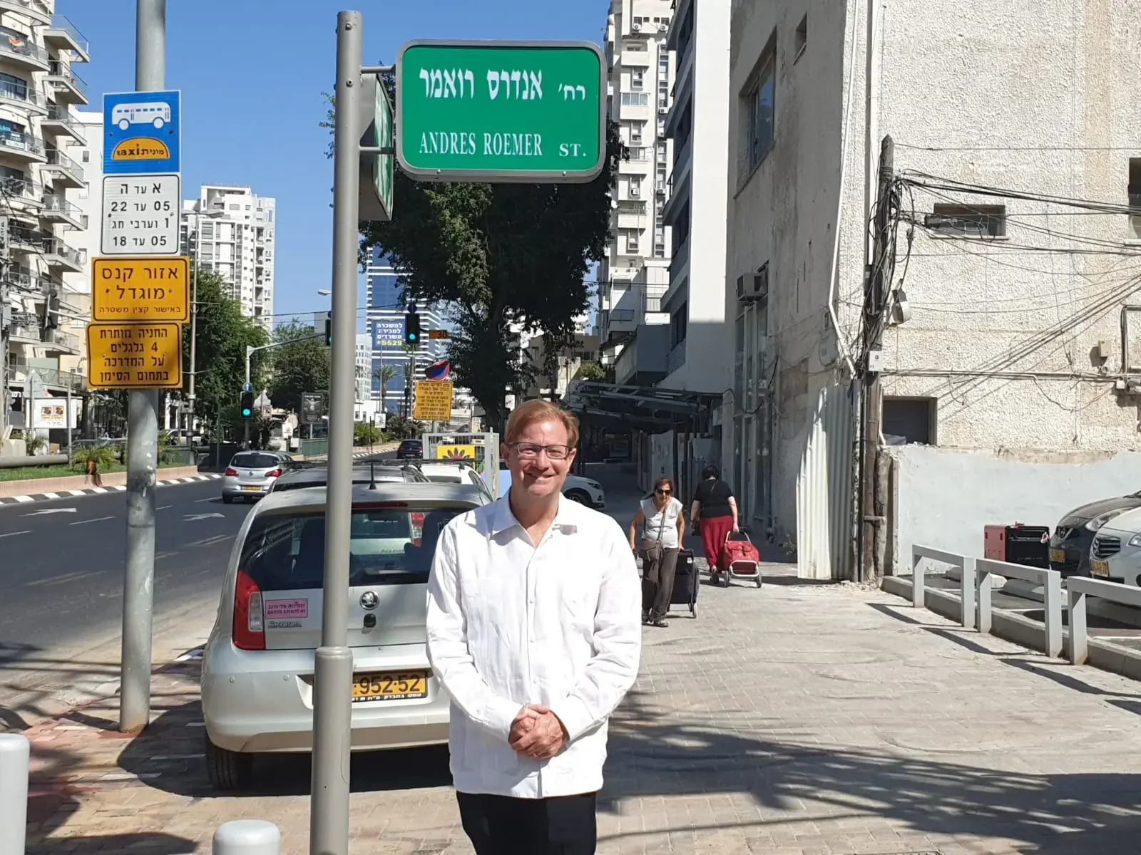 בעודו בחיים: רמת גן קראה לרחוב על שם דיפלומט יהודי-מקסיקני