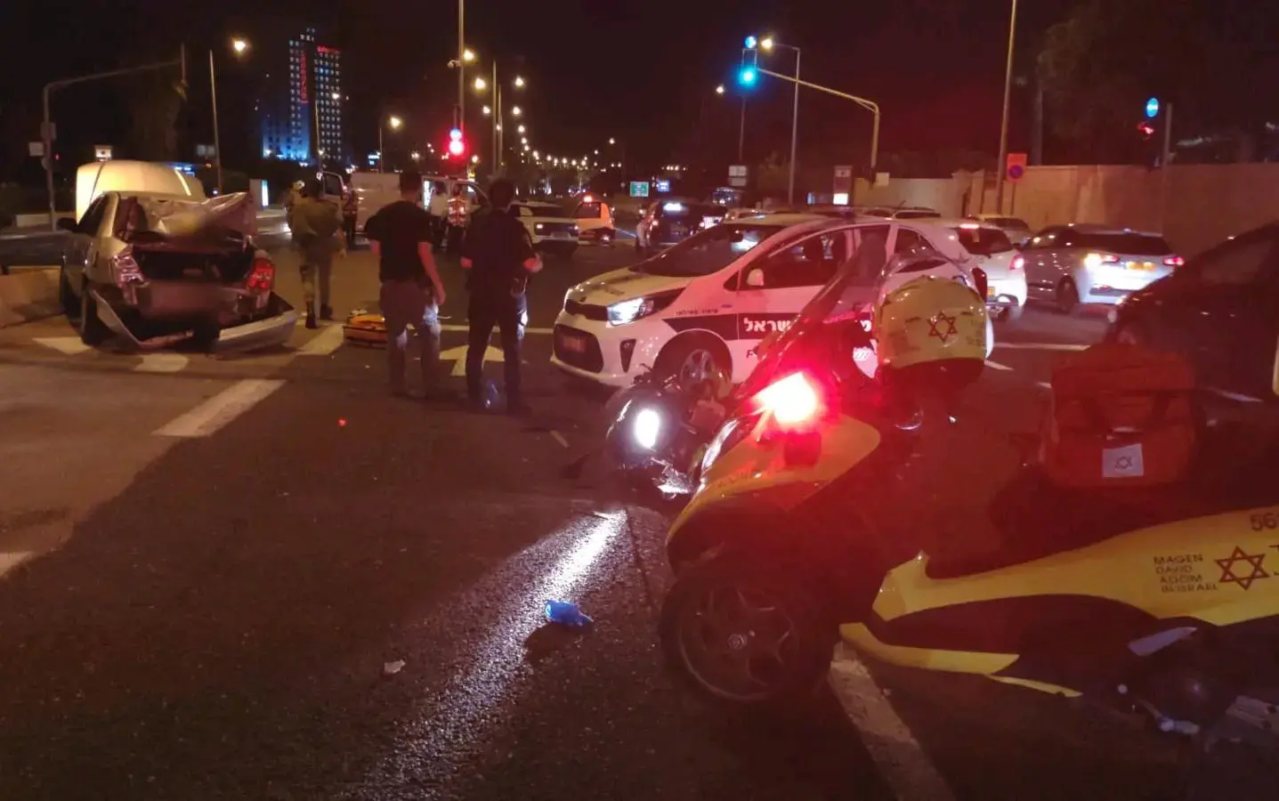 הולך רגל בן 53 נהרג בתאונת דרכים בכניסה לעיר טמרה