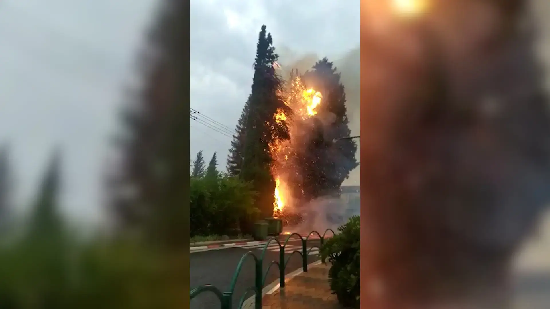 עצים קרסו, חופי הכנרת נסגרו: נזקי מזג האוויר ברחבי הארץ