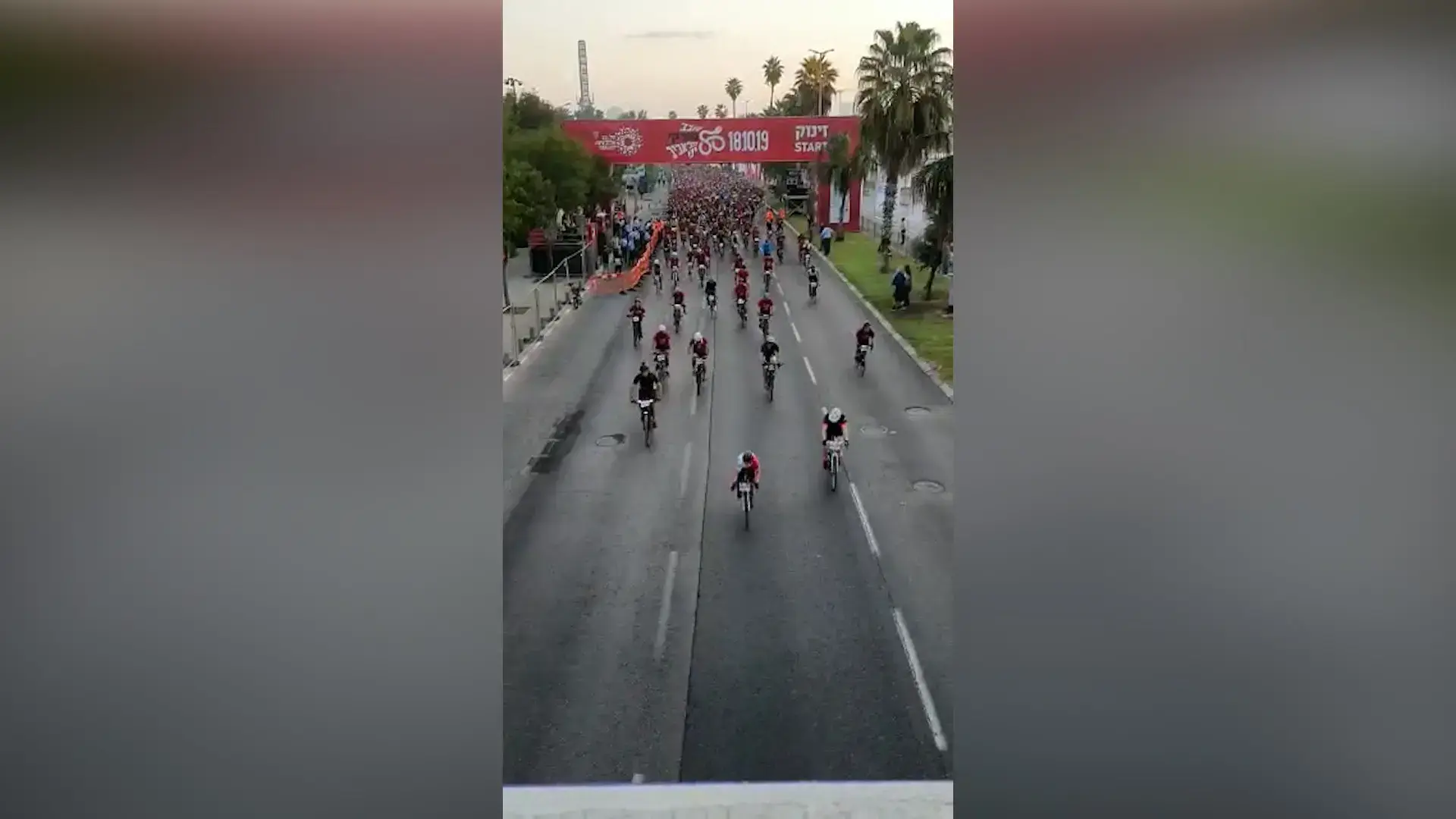 מרוץ סובב תל אביב: 9 רוכבים נזקקו לטיפול במהלך המרוץ
