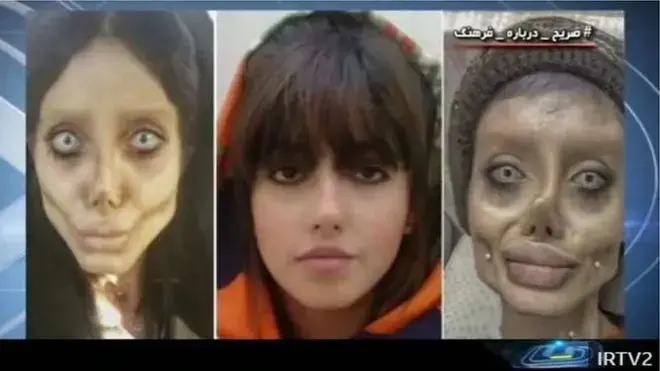 הטלוויזיה האיראנית עשתה "מסדר בושה" ל"אנג'לינה ג'ולי הזומבית"