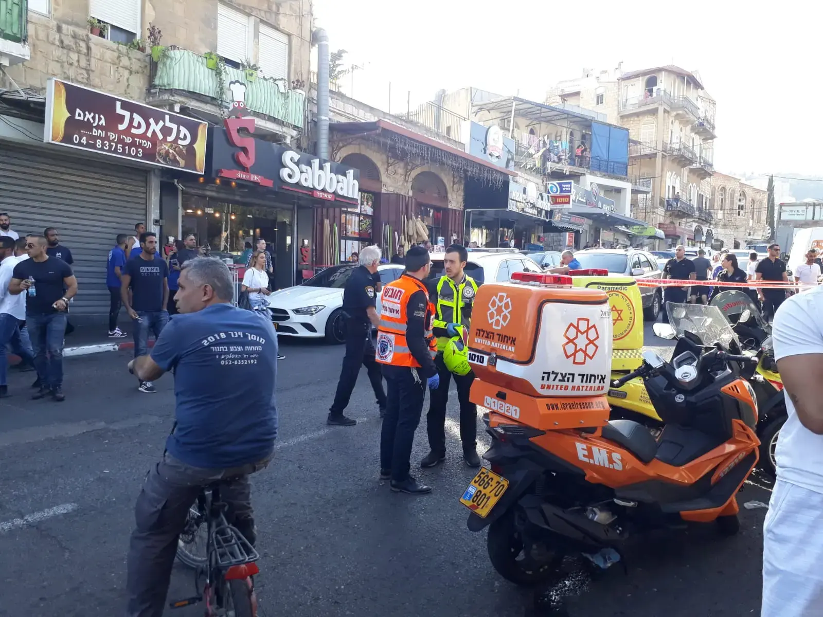 בחיפה מחו נגד האלימות בחברה הערבית: "לא נשלים עם הפשיעה"
