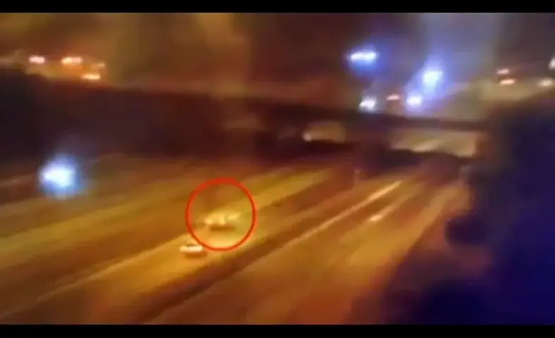 "צריכה עזרה דחוף, אין ברקסים": תיעוד רכב דוהר ללא שליטה בכביש 6