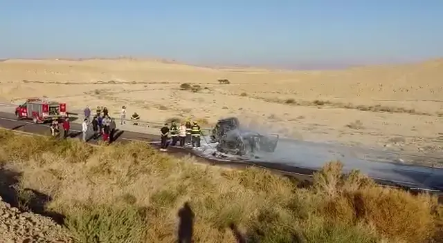 פצוע בתאונה הקטלנית ניצל מהלהבות: "צרחנו שיוציאו את החגורה"