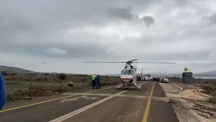 תאונה קשה בגולן: אישה בת 40 נהרגה, פעולות החייאה בנערה בת 14