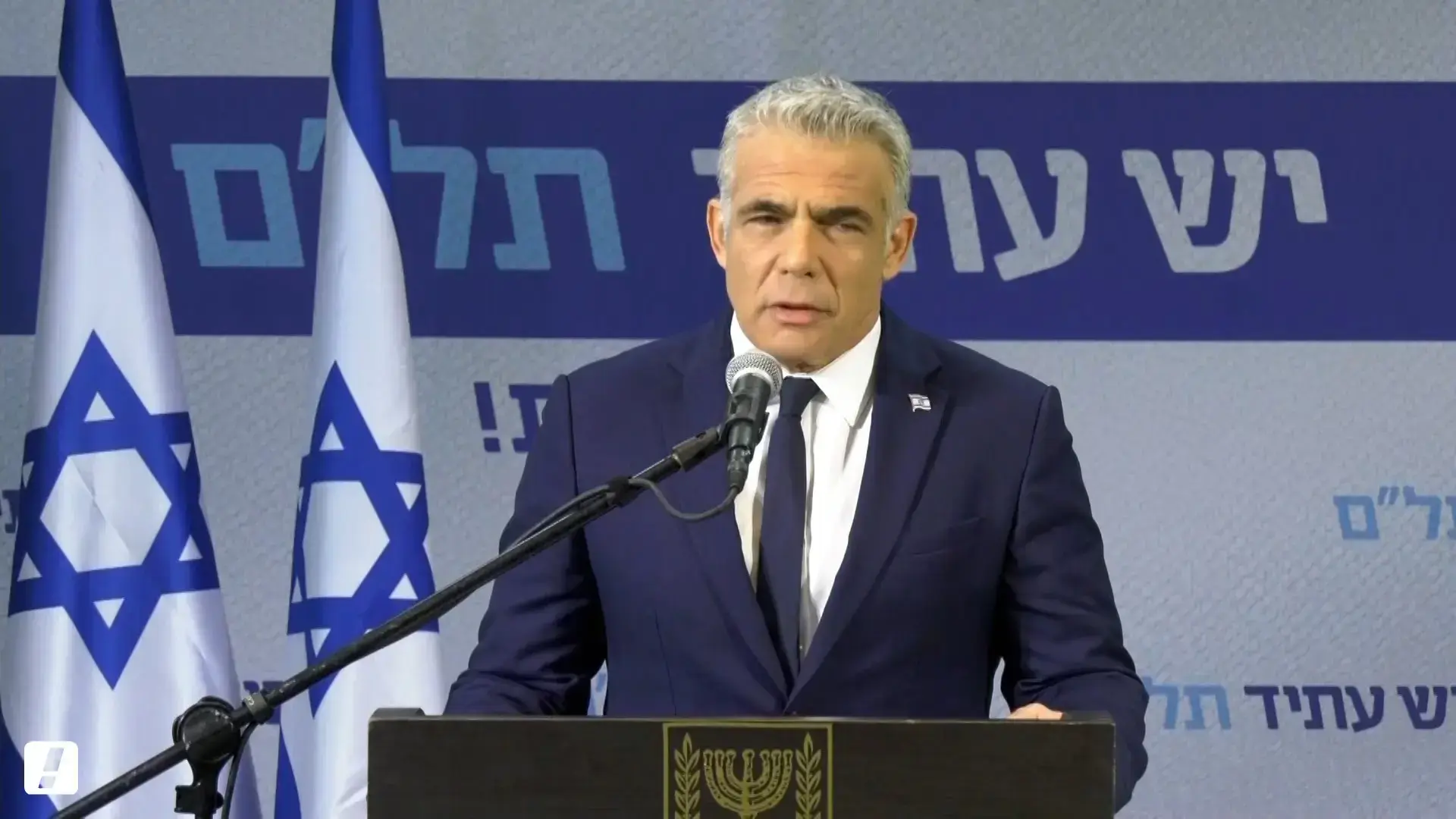 השפתיים של גנץ טענו שהוא הולך להיות רה"מ. העיניים חשפו שאפילו הוא לא מאמין בזה