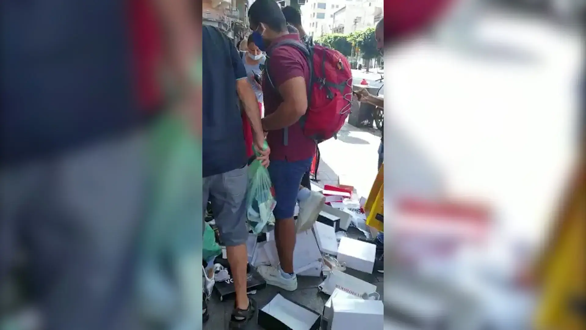 סרטון הסחורה המושלכת משקף את מלחמת ההישרדות שאף אחד לא יכול לנצח בה