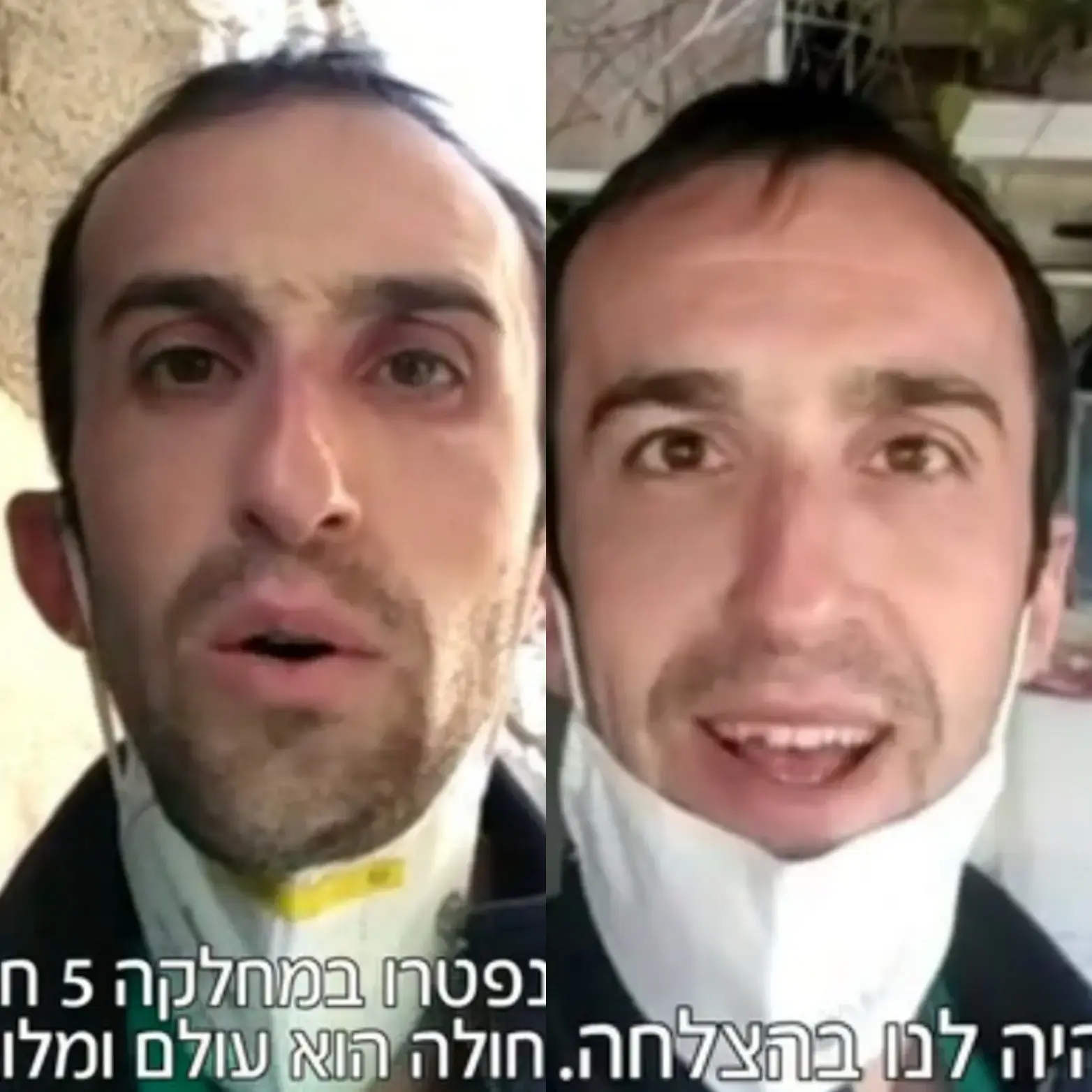 כשהחיוך הפך להלם: הפנים של הרופא בחדשות 12 סיפרו את סיפור זוועת הקורונה