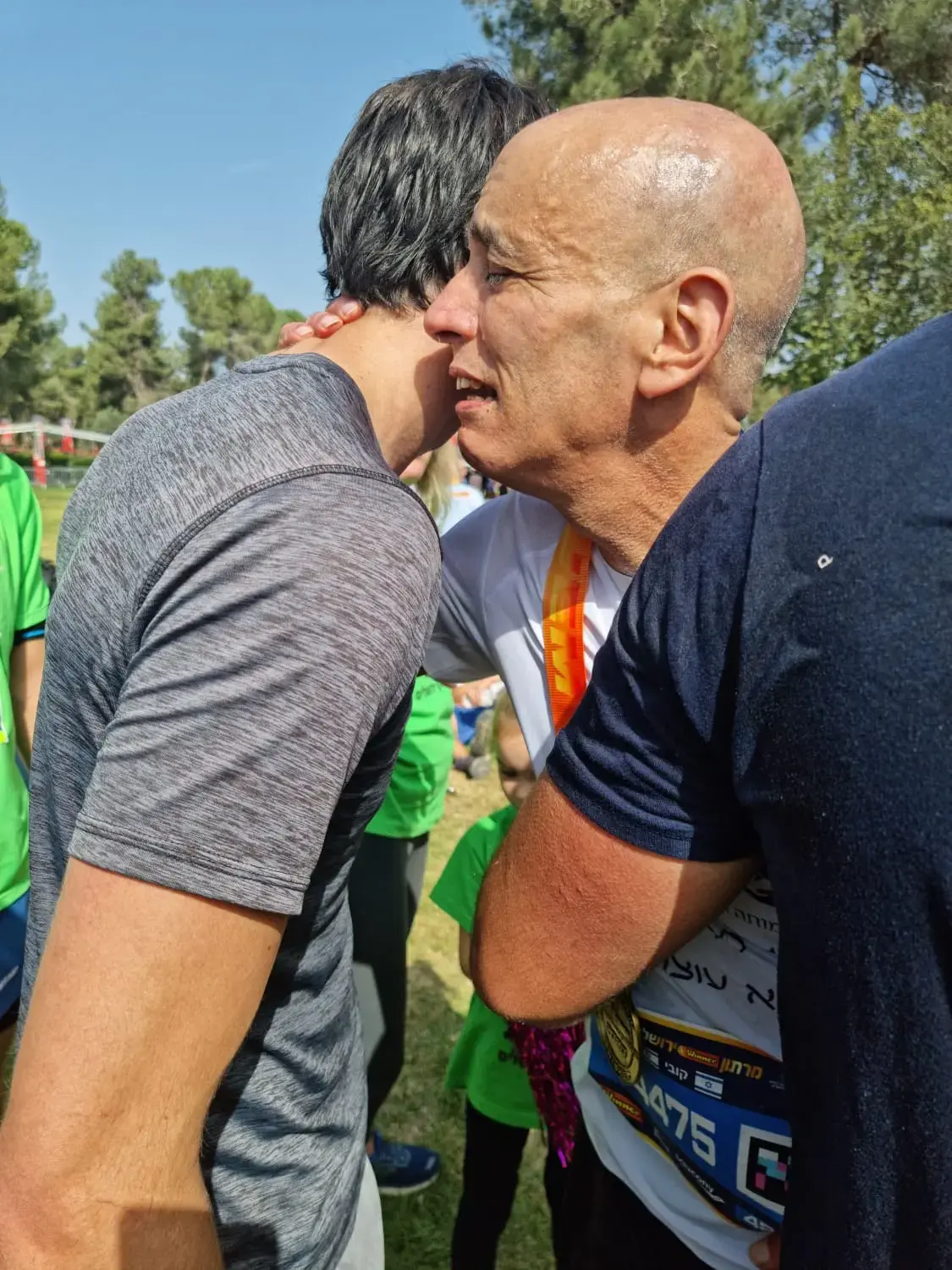 ריצת חייו: 5 חודשים לאחר שאובחן עם גידול במוח, הוא סיים מרתון