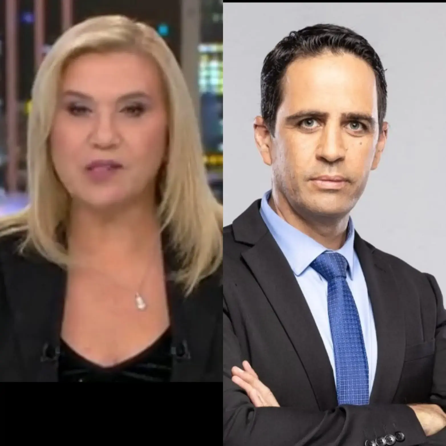 כמו פרודיה על חדשות: אלמוג בוקר דיבר דקה וחצי על "פרשה מזעזעת" בלי לומר דבר