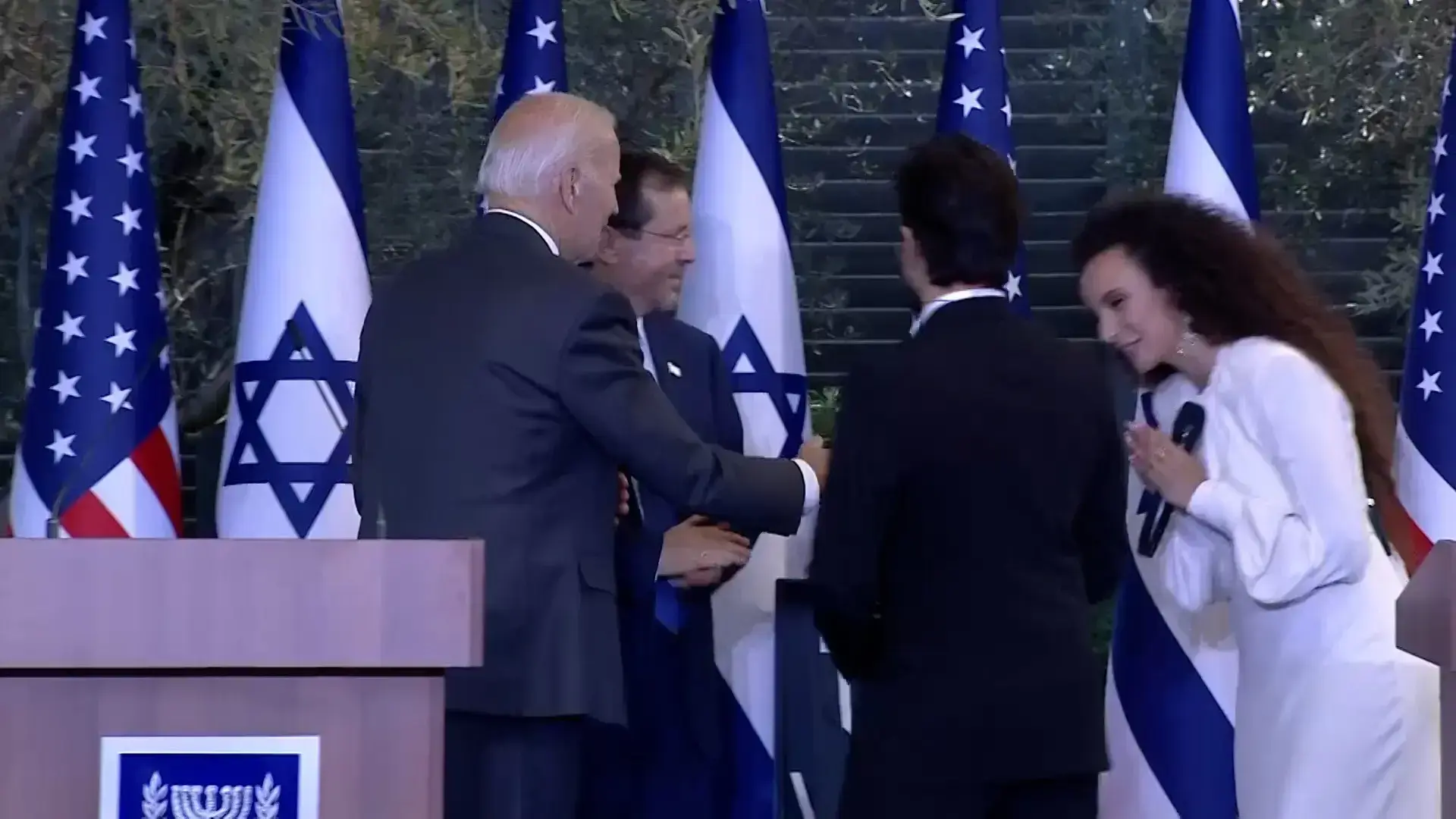 ביידן העביר מסר ליובל דיין: "מעריך אותך שהיית נאמנה לאמונה שלך"