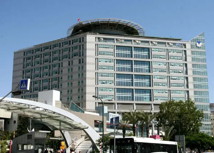 מסדרונות ביה"ח איכילוב הוצפו עקב תקלה