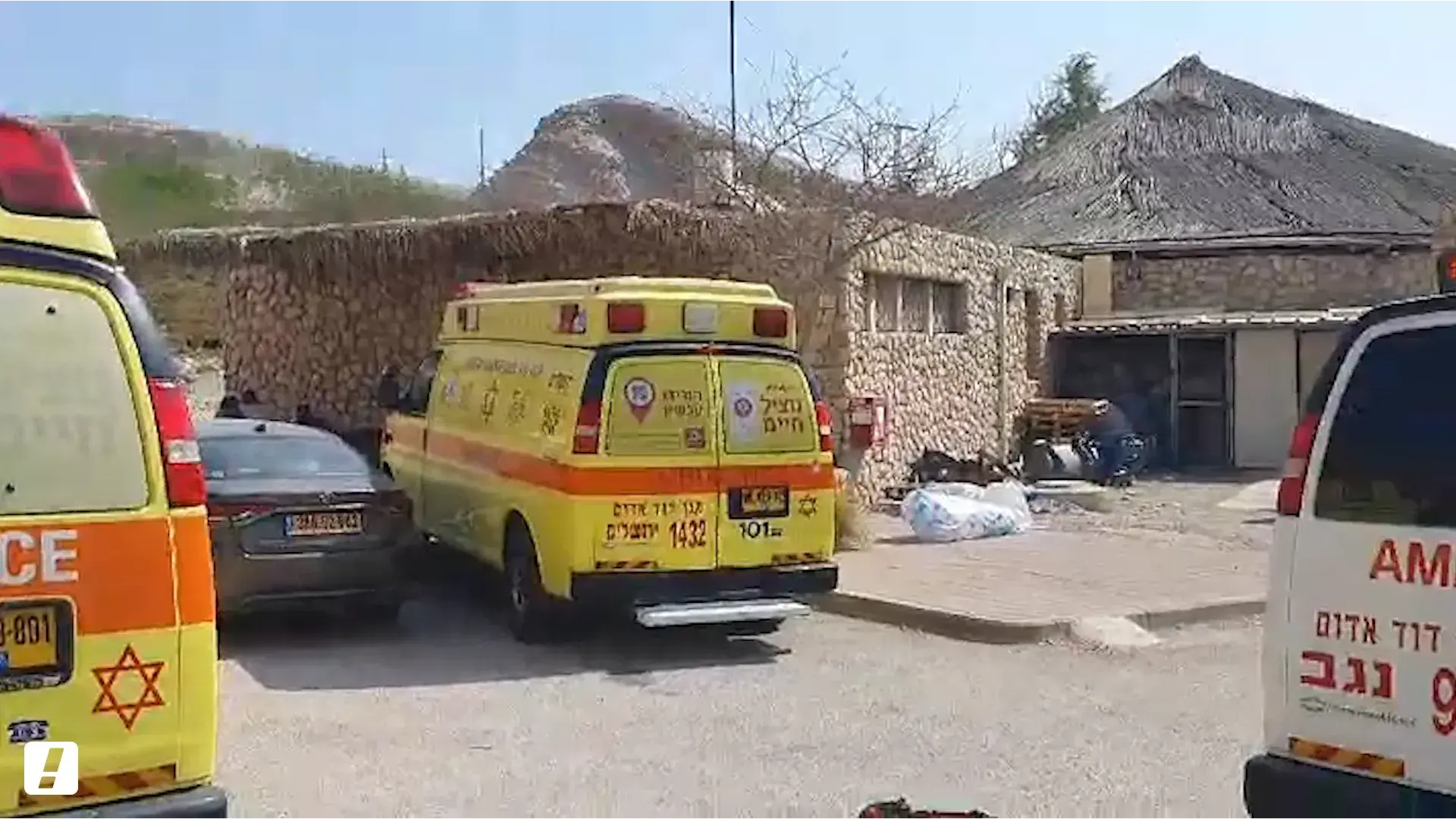 שבעה פצועים לאחר שנפגעו מקריסת מבנה נטוש בלטרון