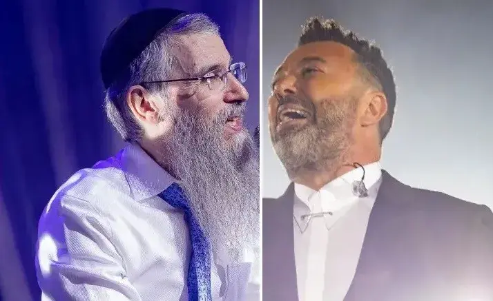 מפגש פסגה: ליאור נרקיס ואברהם פריד מבצעים את "ושמחת בחגך"