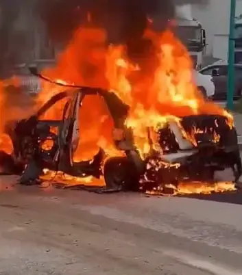 חשד לניסיון חיסול בטירה: גבר כבן 40 נפצע קשה בפיצוץ רכב