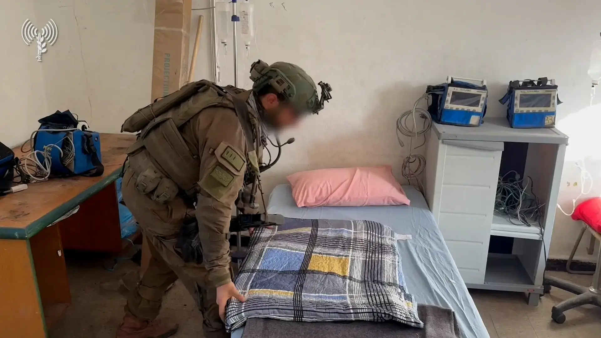 קרן פלסטינית הגישה תלונה נגד חייל גבעתי: "השתתף בהרס מסיבי בביה"ח שיפא"