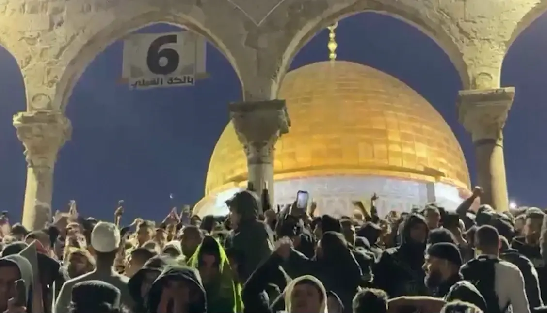 ברקע האיום האיראני וחודש הרמדאן: היערכות שיא באיו"ש - כשמספר מתפללים זעום הותר לכניסה