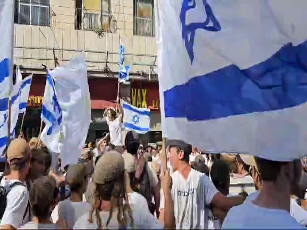 לקראת יום ירושלים מחר: אלפי שוטרים יאבטחו את מצעד הדגלים