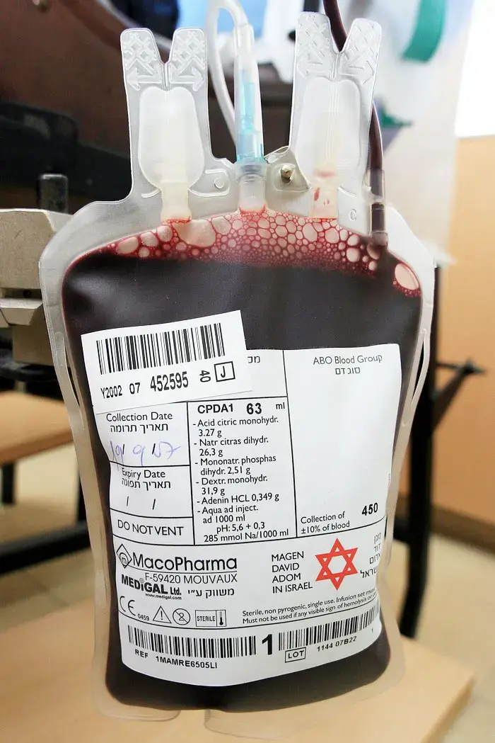הדיפלומטיה בשירות בנק הדם