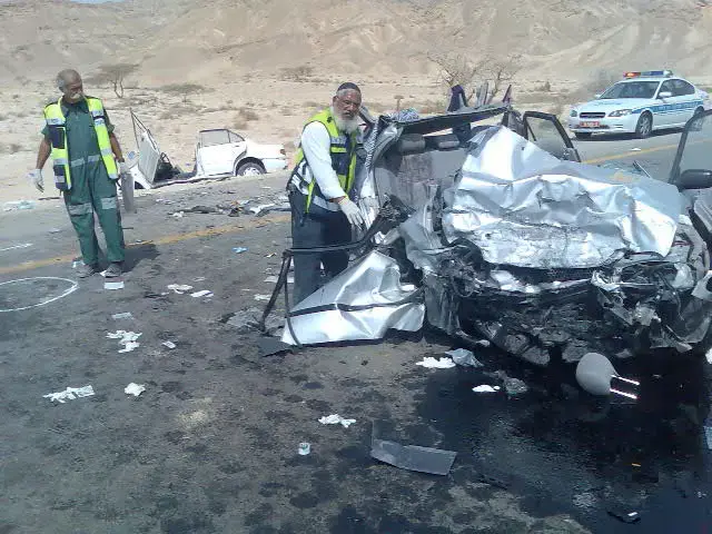 מתנדב משטרת התנועה נהרג בהתהפכות ניידת