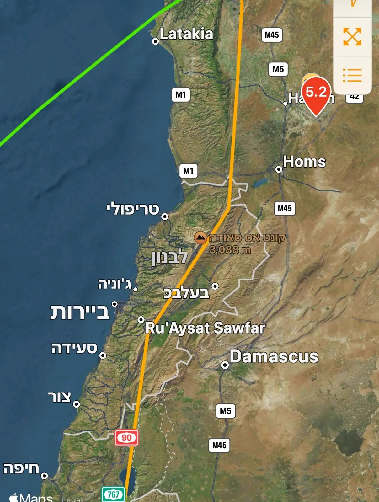 רעידת אדמה הורגשה בירושלים ובאזור המרכז