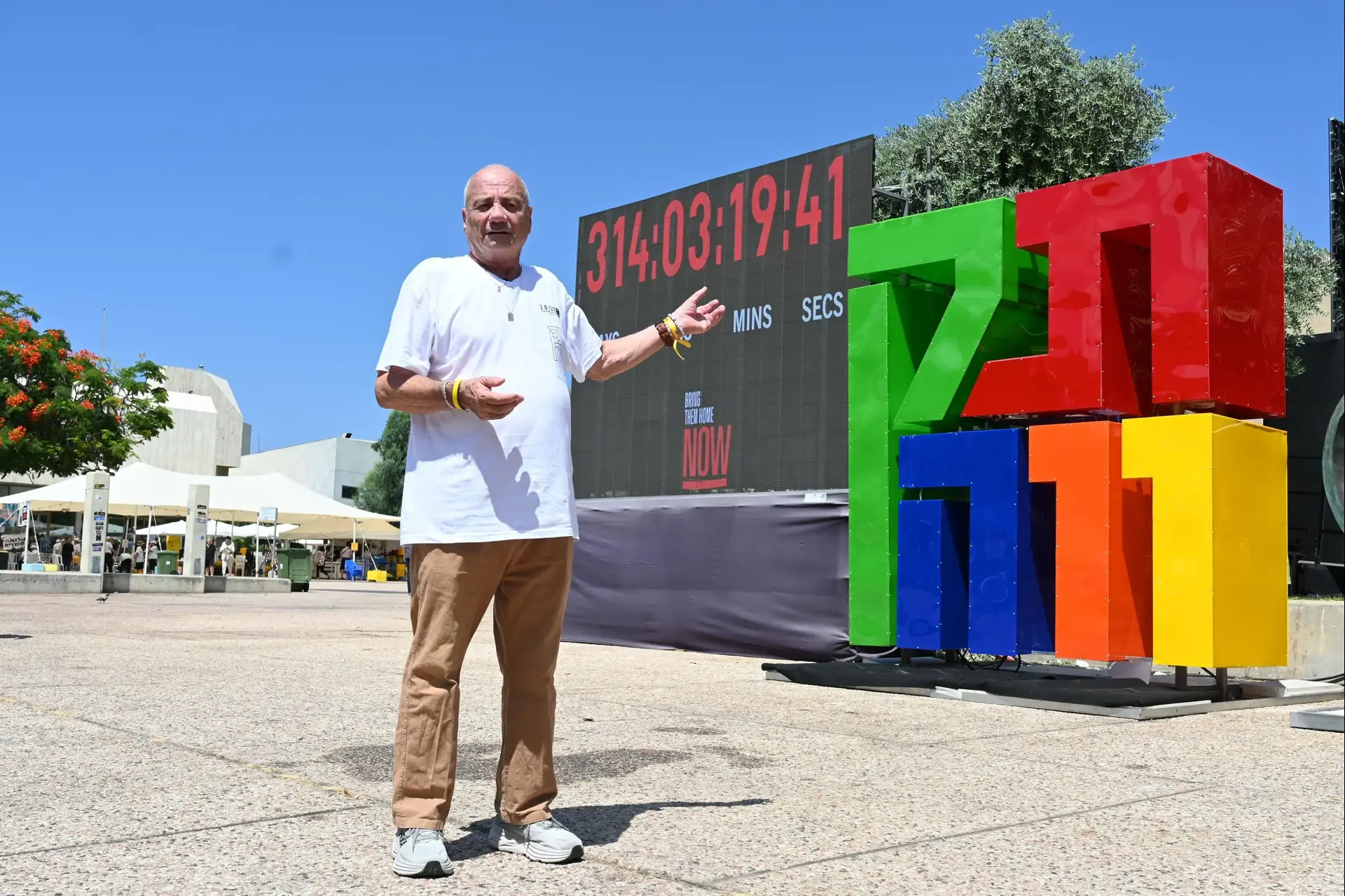 "זה היה עניין של מזל": לואיס הר שחולץ משבי חמאס מספר על השנה שחלפה, ועל מי שנותר מאחור