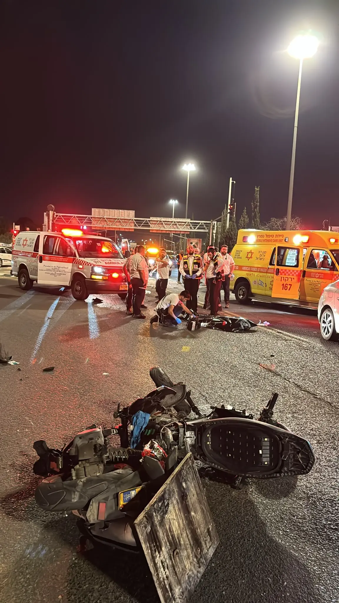 הקטל בכבישים: לוחם יס"מ נהרג בתאונת אופנוע בכביש 4