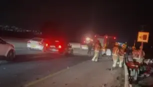 בנו בן ה-15  של מנסור עבאס נפצע בתאונת דרכים, מצבו קשה