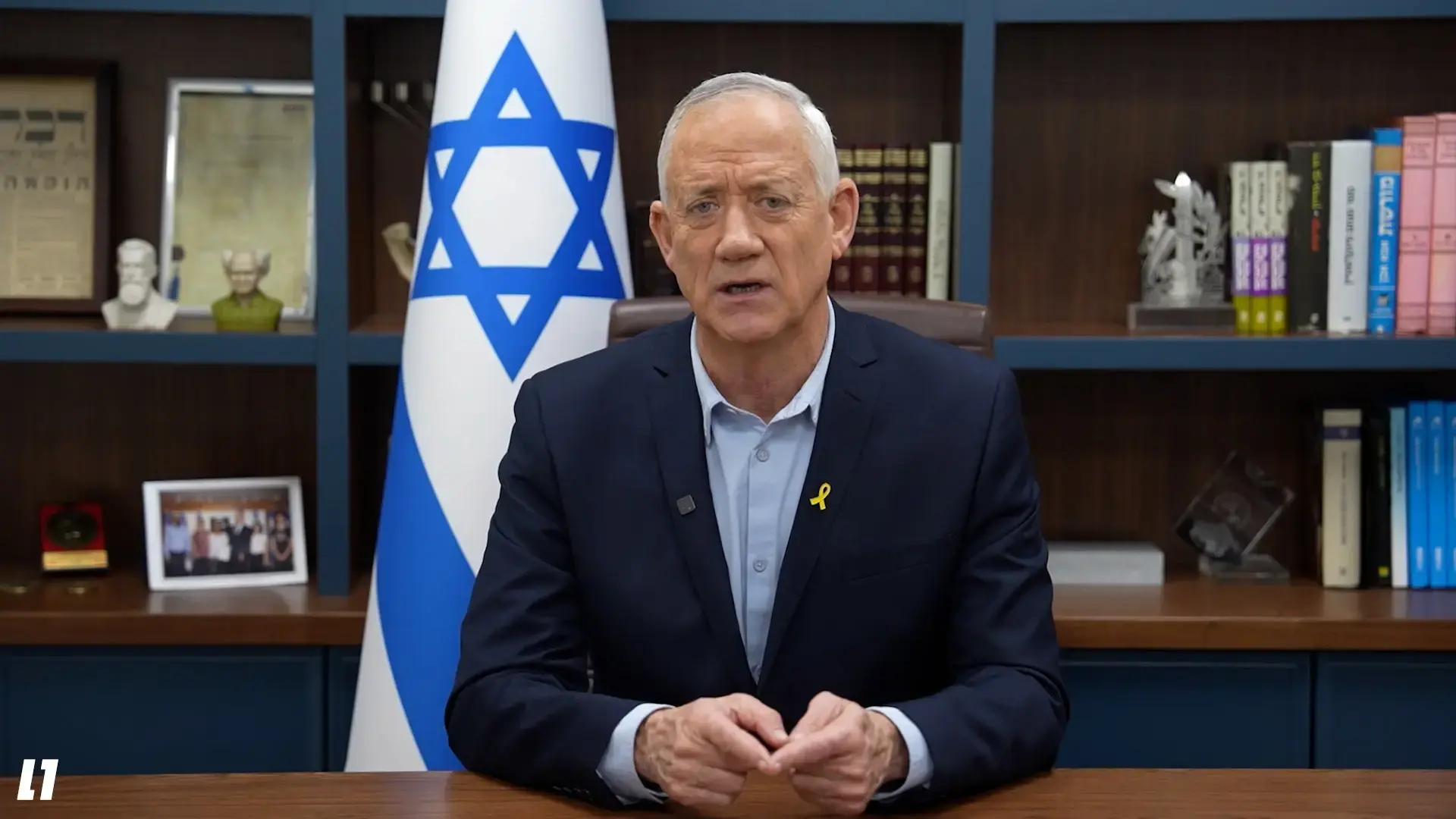 גנץ נפגש עם קושנר ושוחח עמו על השלום עם סעודיה והמצב הפוליטי בישראל