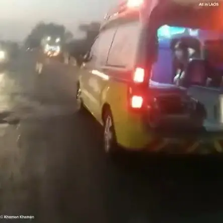 תאונה שנייה בלאוס תוך יממה: אוטובוס התהפך, 18 ישראלים נפצעו