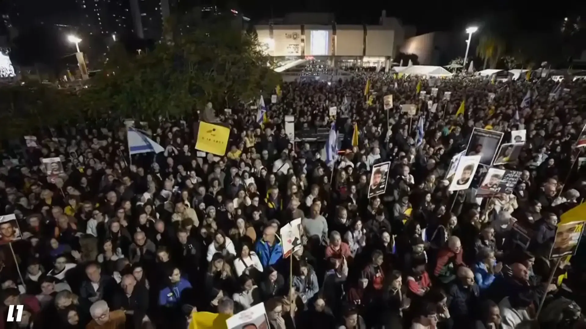 הרמטכ"ל היוצא הרצי הלוי ביקר בכיכר החטופים
