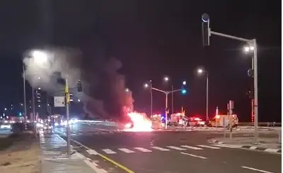 חשד לחיסול: הרוג בפיצוץ רכב סמוך לשדרות