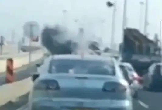 פיצוץ אירע ברכב סמוך למחלף לה גווארדיה: בין הפצועים - שלמה לחיאני, ראש עיריית בת ים לשעבר