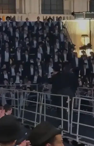 "בשלטון הכופרים לא מאמינים": התיעוד בחתונה החרדית שעורר זעם