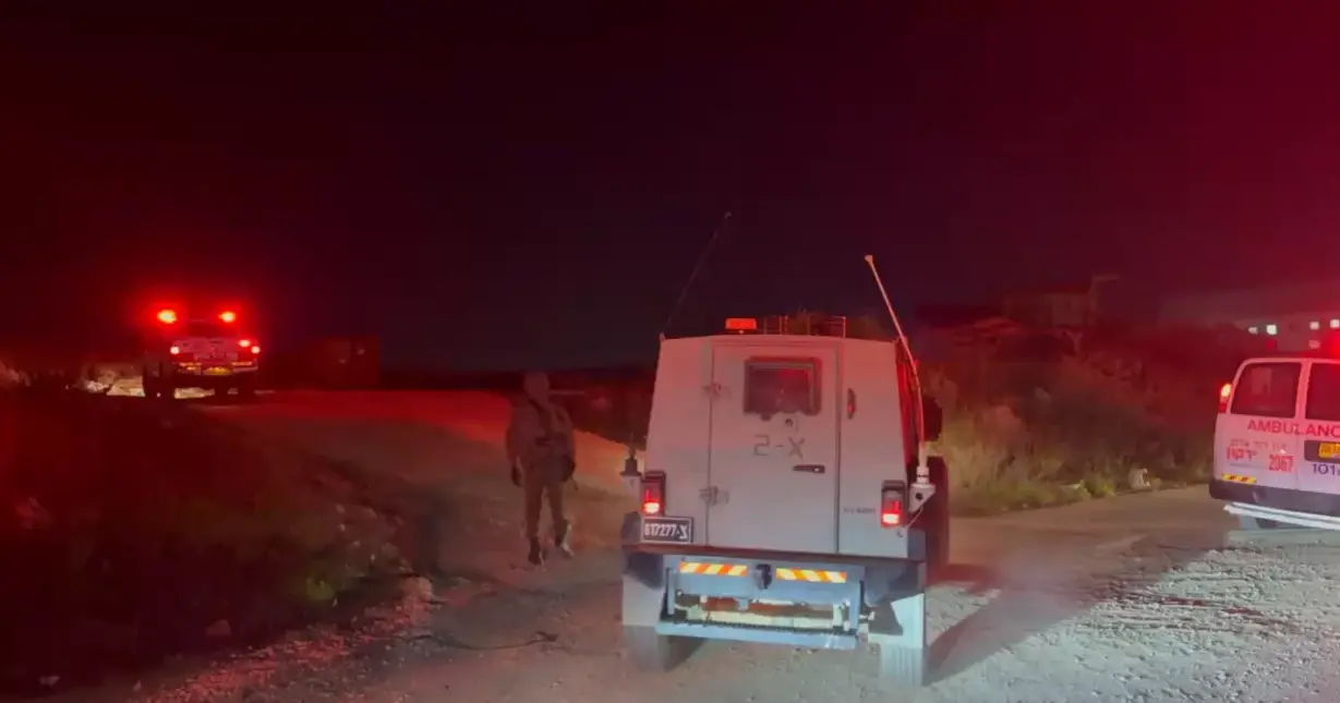 פצוע בינוני בפיגוע ירי סמוך לאריאל, מצוד אחר המחבל