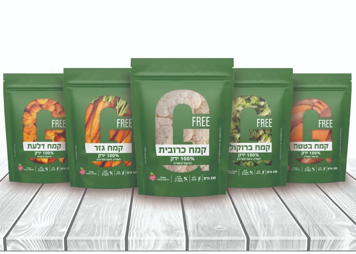 התחליף הבריא לקמח: קמחים המיוצרים מ 100% ירקות